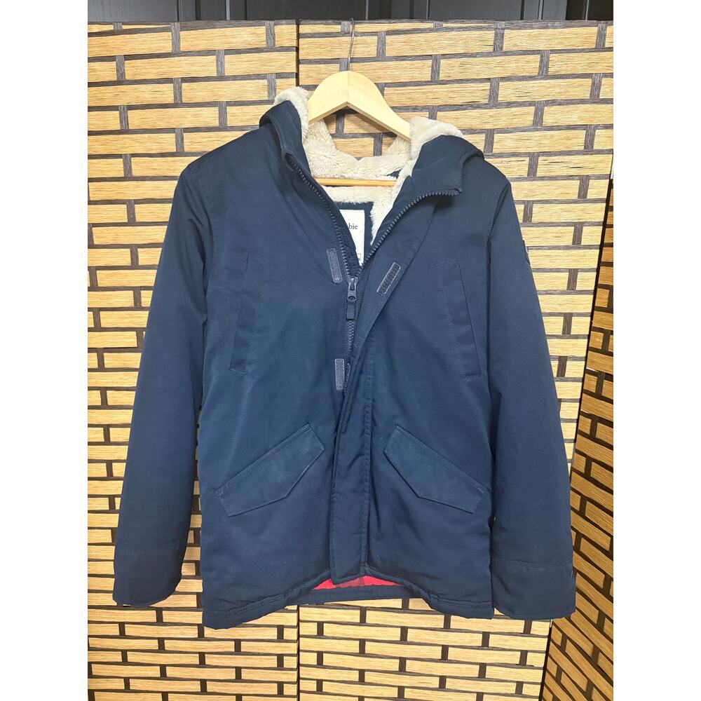 Abercombie & Fitch Navy Coat Kids Size 13/14